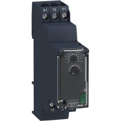 Zelio time - retardo a la conexión de sincronización de relé - 0.05s ... 300h - 24 ... 240 v ac / dc - 1c / s