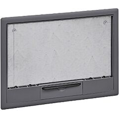 Optiline 45 - caja de suelo para 4 módulos dobles