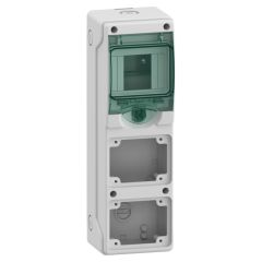 Mini-quadros kaedra para tomadas 2 aberturas 4 módulos