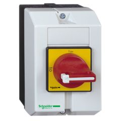 Tesys vario encerrado, interruptor seccionador de emergencia, 20 a, ip65