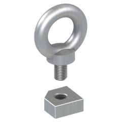Set de 4 cáncamos de elevación spacial sm m12 - acero fundido galvanizado