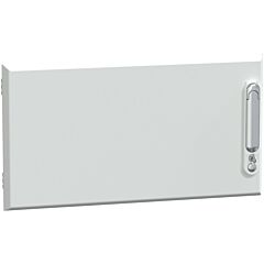 Puerta plena, prismaset g, ip30, 600mm (an.) x 330mm (alt.), 6 módulos, blanca, ral 9003