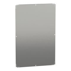 Placa de montaje metálica plana alt1200xanch800mm de acero galvanizado