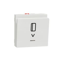 New unica interruptor de tarjeta 10a polar
