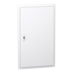 Envolvente modular, prismaset xs, 18 módulos 4 filas, empotrar, pladur, puerta blanca