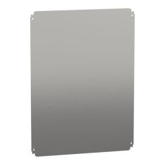 Placa de montaje metálica plana alt800xanch600mm de acero galvanizado