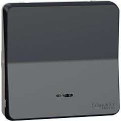 Mureva styl pulsador estanco completo para instalación en superficie conled gris