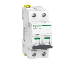 Interruptor magnetotérmico; acti9 ic60n; 2p; 16 a; curva c; 6000 a/10 ka