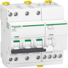 A9 icv40n 3pn c 16a 30ma ac rcbo