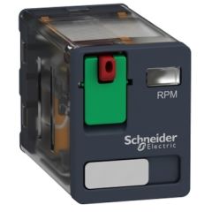 Relé de potencia enchufable, 15 a, 2 nanc, 230 v ca