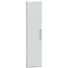 Puerta plena, prismaset g, ip30, 300mm (an.) x 1.230mm (alt.), 24 módulos, blanca, ral 9003