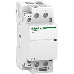 Contactor modular acti9 ict 63 a 2 p 2 na 230/240v ca
