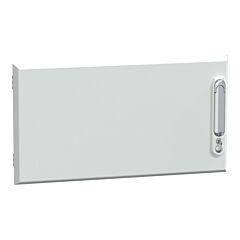 Puerta plena, prismaset g, ip30, 600mm (an.) x 330mm (alt.), 6 módulos, blanca, ral 9003