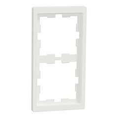 D-life marco para 2 elemento color blanco mate