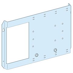 Placa soporte, prismaset g, para nsx/cvs/ins 630a, fijación horizontal, 600mm (an.), mando maneta