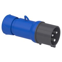 Ficha conex. tornillo 32a 2pt 220v ip44