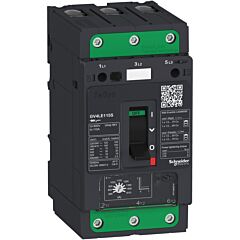 Disyuntor de motor, tesys gv4, 3 p, 80 a, icu 50 ka, magnético, terminales de everlink