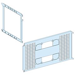 Placa soporte, prismaset p, para compact ns1600 3p/4p, fijación vertical, 650mm (an.)