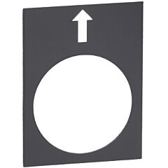 Leyenda - 30 x 40 mm - negro -  izquierda, lento