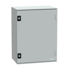 Wall-mounting enclosure polyester monobloc ip66 h430xw330xd200mm ((*))