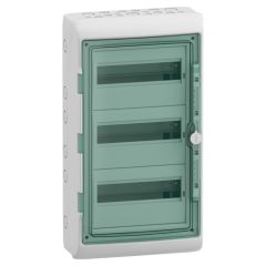 Caja estanca; kaedra; superfície; 3 filas; 36 módulos