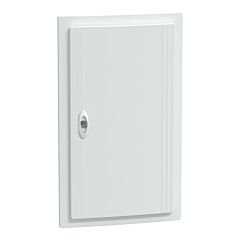 Envolvente modular, prismaset xs, 3 filas 13 módulos , empotrar, puerta blanca