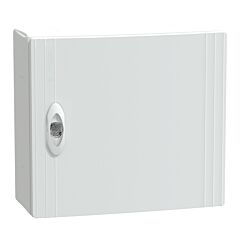Envolvente modular, prismaset xs, 1 fila 13 módulos  superficie, puerta blanca