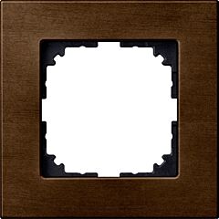 Marco 1 elemento system m-plan madera, nogal