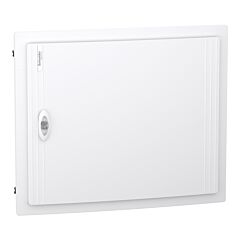 Envolvente modular, prismaset xs, 24 módulos 2 filas, empotrar, puerta blanca