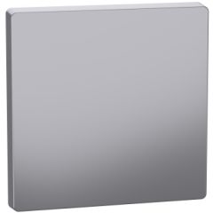 Tecla simple d-life aluminio