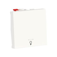 New unica pulsador 2 mod luz led localiz polar