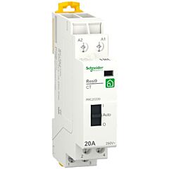 Contactor, resi9 ct man, 2 na, 20 a, 230 v