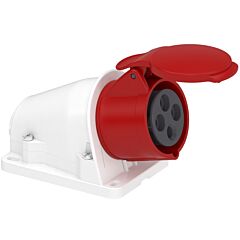 Toma de pared pk patrika fast 16 a ip44 380 v 3p+t 50-60 hz