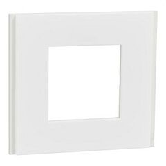 Marco 1 elemento unica deco blanco translucido