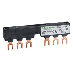Linergy ft - juego de barras tripolares - 63 a - 2 derivaciones - paso de 54 mm