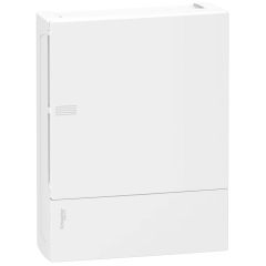 Resi9 mp - caja de distribución - superficie - 2 fila - 24 mód.- puerta blanca
