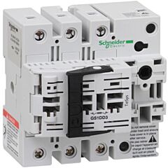 Fusible del desconector del interruptor, tesys gs, 3 p, 3 na, 32 a, tipo de fusible nfc, tama&ntilde;o 10 x 38 mm