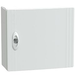 Envolvente modular, prismaset xs, 1 fila 13 módulos  superficie, puerta blanca