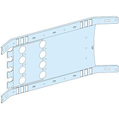 Placa soporte, prismaset p, para vigi nsx/cvs 4p 630a, fijación horizontal, 650mm (an.), mando manual