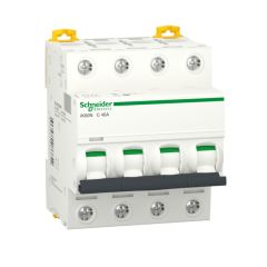 Interruptor magnetotérmico; acti9 ik60n; 4p; 40 a; curva c; 6000 a