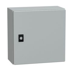 Spacial crn con puerta ciega sin placa de montaje . alt300xanch300xprof150; ip66; ik10; ral7035