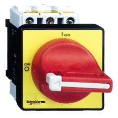 Tesys vario - interruptor en carga de parada de emergencia - 25 a - en puerta
