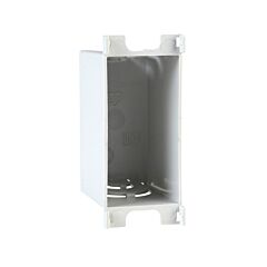 Unica basic - caja empotrada - 1 m - 2 orificios