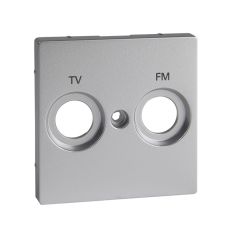 Tapa tv/fm elegance/aquadesign aluminio
