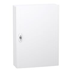 Envolvente modular, prismaset xs, 3 filas 18 módulos , superficie, puerta blanca