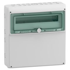 Quadros kaedra polivalentes para tomadas 18 + 1 módulo (460 x 340 x 160 mm)