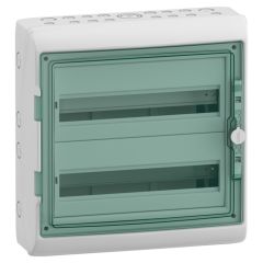 Caja estanca; kaedra; superfície; 2 filas; 36 módulos