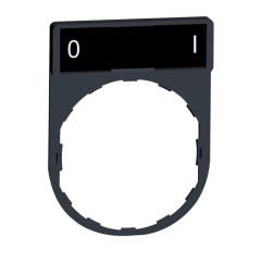 Harmony xb4 - porta etiqueta c/etiqueta  o-i