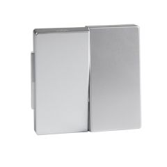 Tecla doble protección frontal mecanismo aquadesign aluminio