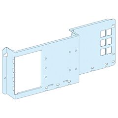 Placa soporte, prismaset g, para nsx/cvs /ins 250a, fijación horizontal, 600mm (an.), mando maneta